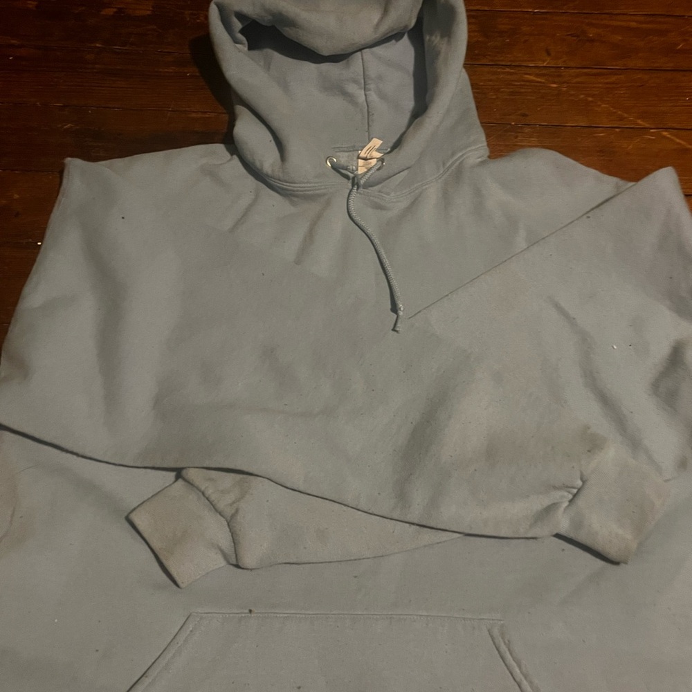 Jerzees Light Blue Hoodie Pullover